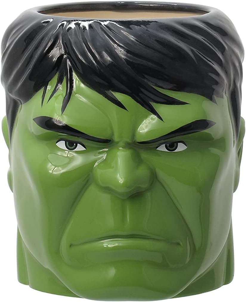 Taza de cerámica Hulk 3D (16.232 oz) - MARVEL