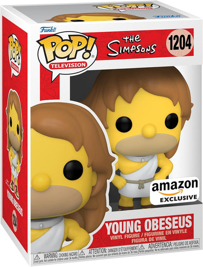 Funko Pop! Animation: The Simpsons - Figura coleccionable de vinilo Young Obeseus