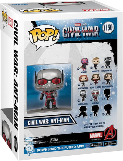 Funko Pop! Marvel: Capitán América: Civil War Construye una Escena - Ant-Man