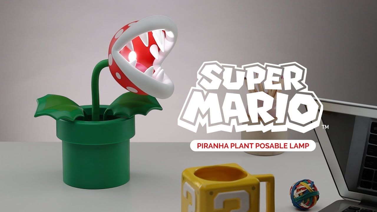 Lámpara PIRANHA PLANT - Super Mario Bros